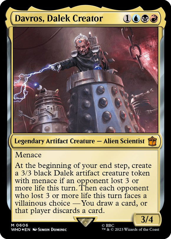 Davros, creador de Dalek (referencia de Surge) [Doctor Who] 
