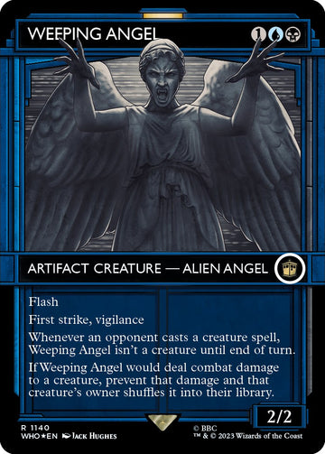 Ángel llorón (Showcase) (Surge Foil) [Doctor Who] 