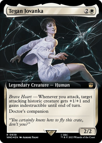 Tegan Jovanka (ilustración extendida) (referencia de Surge) [Doctor Who] 