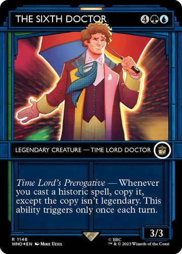 El Sexto Doctor (Showcase) (Reseña de Surge) [Doctor Who] 