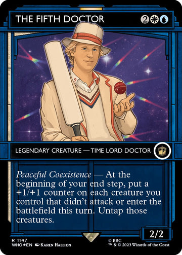 El quinto doctor (Showcase) (Surge Foil) [Doctor Who] 