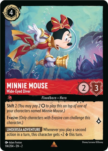 Minnie Mouse - Buceador de ojos abiertos (114/204) [El ascenso de los nacidos del diluvio] 