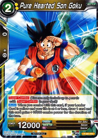 Son Goku de corazón puro (P-061) [Tarjetas de promoción] 