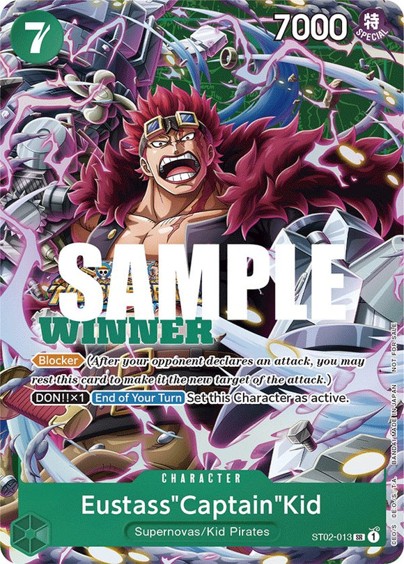 Eustass "Captain" Kid (Paquete de ganadores vol. 5) [Tarjetas promocionales de One Piece] 