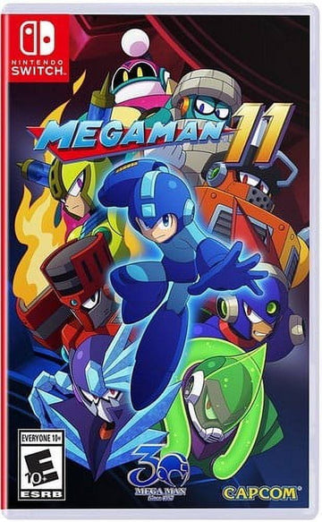 Red Fox Gaming - Hickory - Mega Man 11 - Video Game - Nintendo Switch