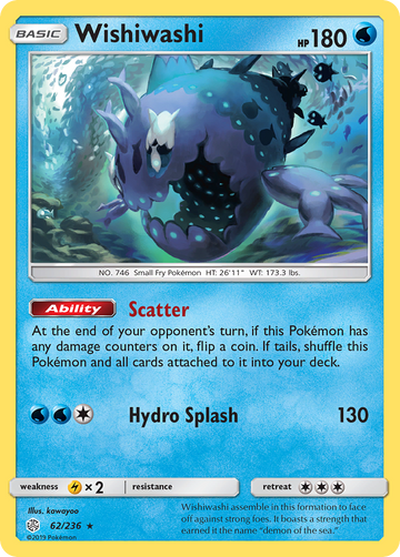 Wishiwashi (62/236) [Sol y Luna: Eclipse Cósmico] 