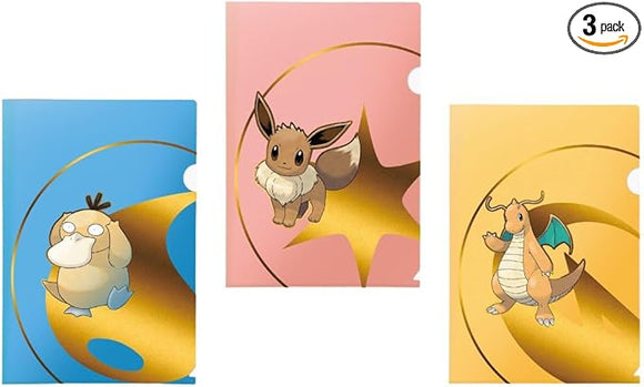 Ultra Pro - Pokémon Tournament Folios 3 Pack - Psyduck, Eevee, and Dragonite