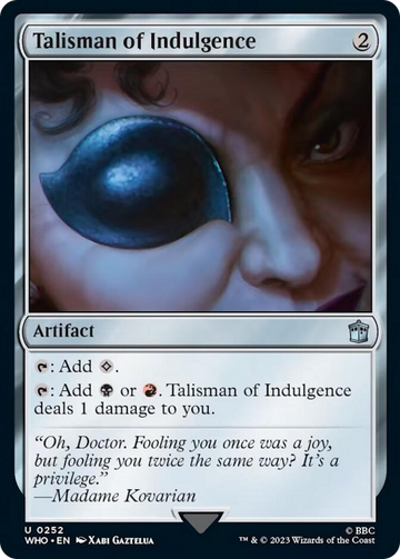Talismán de indulgencia [Doctor Who] 