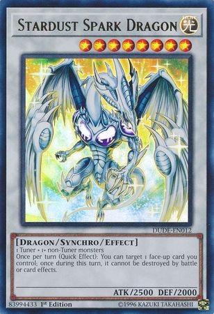 Dragón de chispa de polvo de estrellas [DUDE-EN012] Ultra raro 