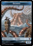 Octopus // Rabbit Double-Sided Token [Bloomburrow Commander Tokens]-1