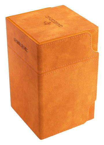 GameGenic Watchtower 100+ XL Deck Box (Orange) - GameGenic Deck Box