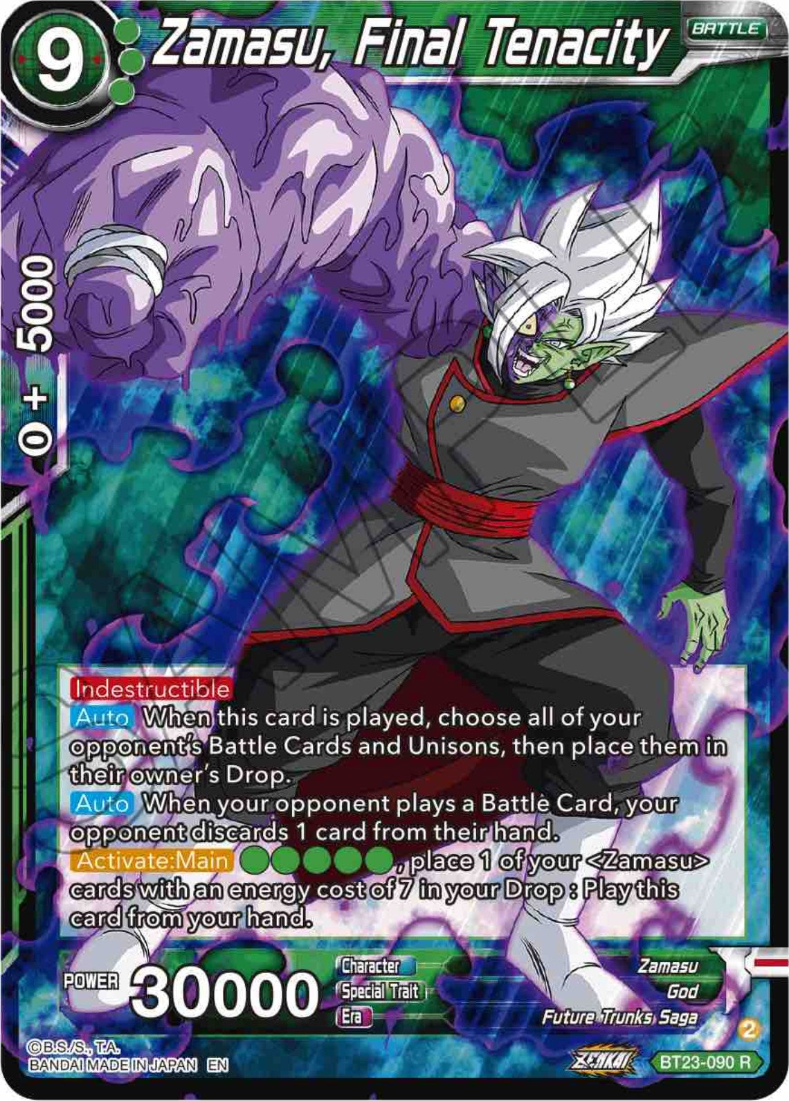 Zamasu, Tenacidad Final (BT23-090) [Combinación Perfecta] 