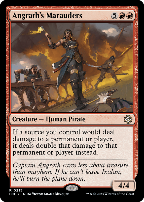Los Merodeadores de Angrath [Las Cavernas Perdidas de Ixalan Comandante] 