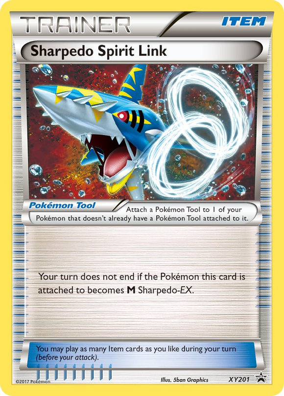 Enlace espiritual de Sharpedo (XY201) [XY: Black Star Promos] 