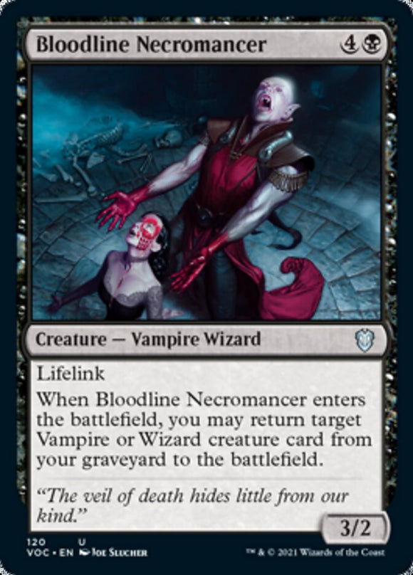 Nigromante de linaje [Innistrad: Crimson Vow Commander] 