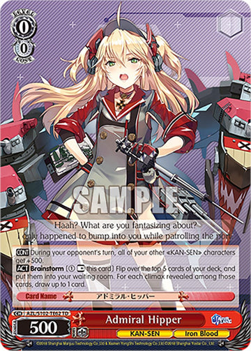 Almirante Hipper (cazatalentos AZL/S102-TE62) [Azur Lane] 