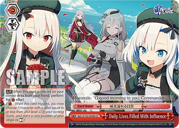 Daily Lives Filled With Influence (AZL/S102-E096 CC) [Azur Lane]