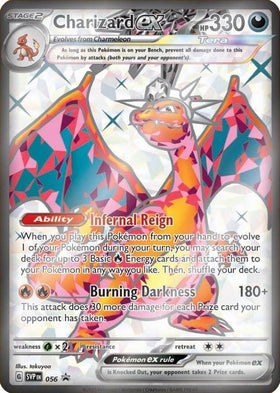 Charizard ex (056) [Scarlet &amp; Violet: promociones de Black Star] 