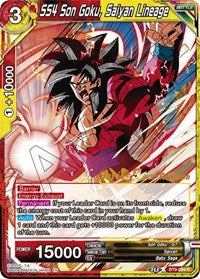 SS4 Son Goku, linaje Saiyan (BT9-094) [Promociones de prelanzamiento de Universal Onslaught] 