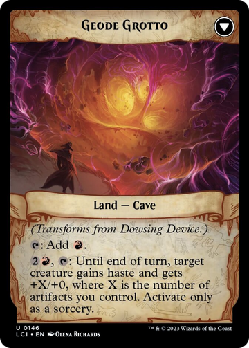 Dowsing Device // Geode Grotto [The Lost Caverns of Ixalan] - 0