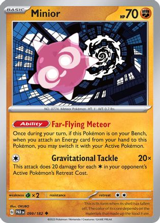 Minior (099/182) [Scarlet &amp; Violet: La grieta de la paradoja] 