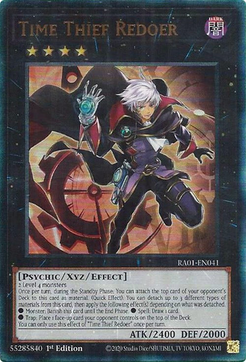 Ladrón del tiempo Rehacedor [RA01-EN041] Prismático Definitivo Raro 