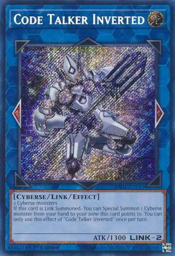 Code Talker Inverted [RA01-EN045] Secreto Raro 