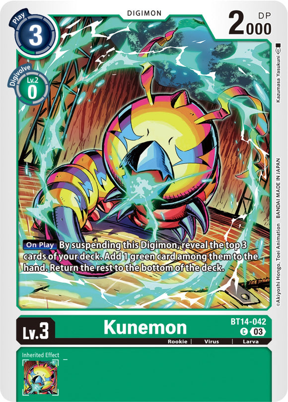 Kunemon [BT14-042] [As de la explosión]
