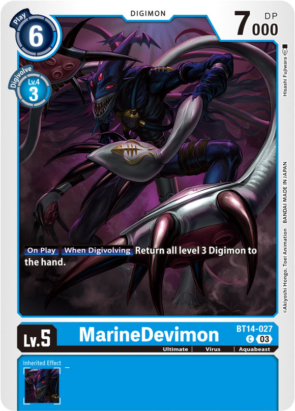 MarineDevimon [BT14-027] [As de la explosión] 