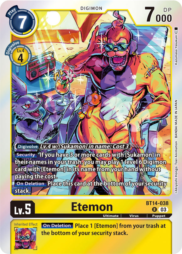 Etemon [BT14-038] [As de la explosión] 