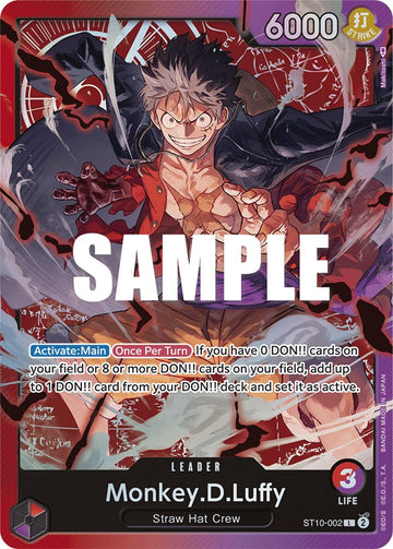 Monkey.D.Luffy [Ultimate Deck - Los tres capitanes] 