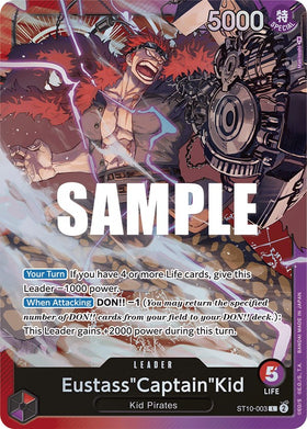 Eustass "Captain" Kid [Ultimate Deck - Los tres capitanes] 