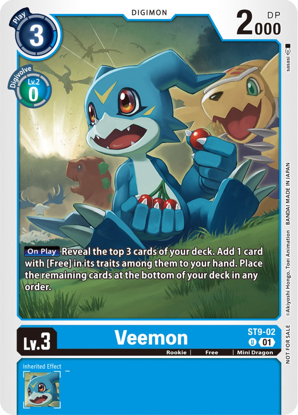 Veemon [ST9-02] (Mazo de demostración de NYCC 2023) [Mazo de inicio: Ultimate Ancient Dragon] 