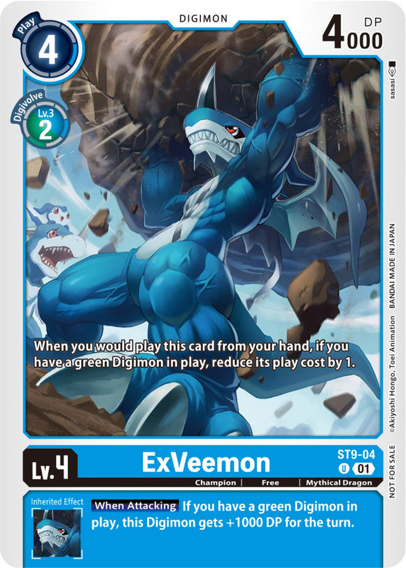 ExVeemon [ST9-04] (Mazo de demostración de NYCC 2023) [Mazo de inicio: Ultimate Ancient Dragon] 