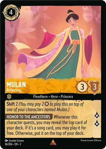 Mulan - Reflexiones (16/204) [El ascenso de los nacidos del diluvio] 