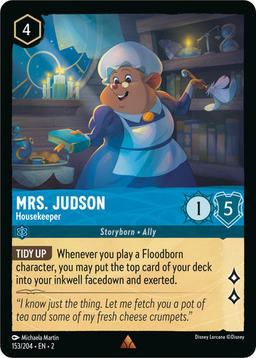 La señora Judson - Ama de llaves (153/204) [El ascenso de los nacidos del diluvio] 