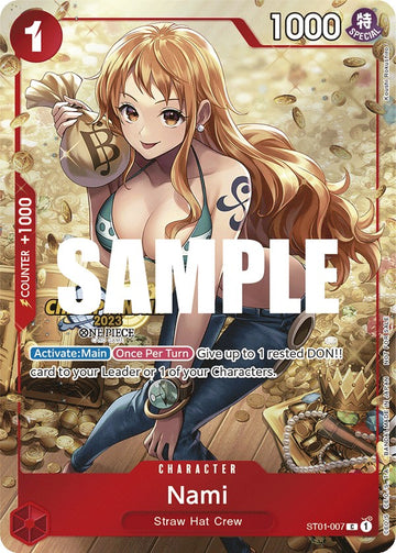 Nami (paquete de celebración de CS 2023) [Tarjetas promocionales de One Piece] 
