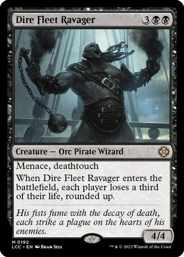 Devastador de la Flota Dire [Comandante de Las Cavernas Perdidas de Ixalan] 