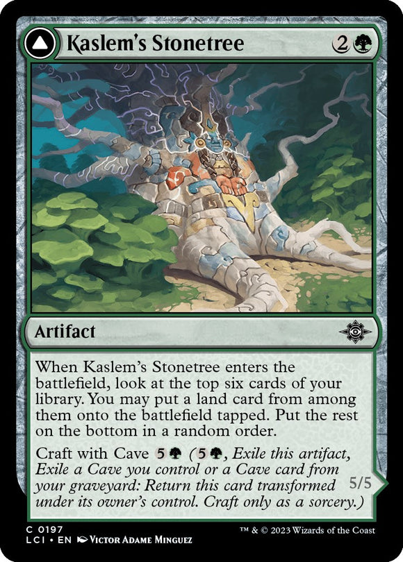 El árbol de piedra de Kaslem [Las cavernas perdidas de Ixalan] 