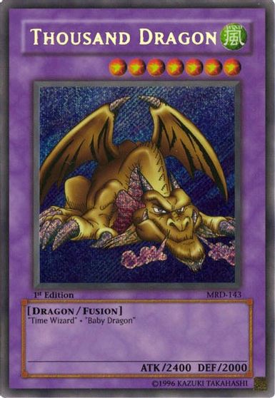 Mil Dragones [MRD-143] Secreto Raro 