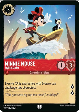 Minnie Mouse - Surfista con estilo (113/204) [El ascenso de los Floodborn] 