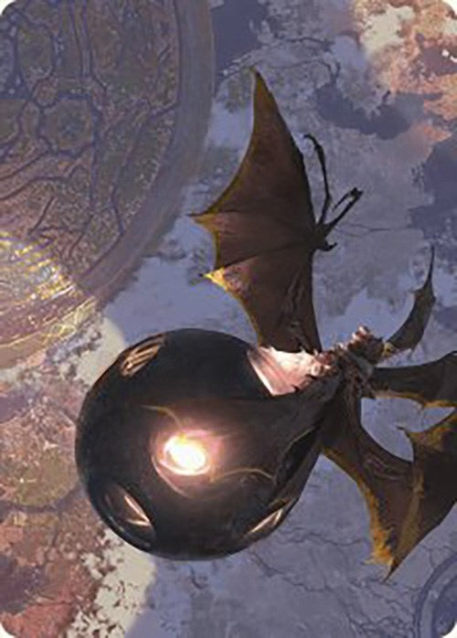 Tarjeta de arte Eclipse malicioso [Serie de arte Las cavernas perdidas de Ixalan] 