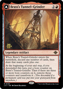 Brass's Tunnel-Grinder // Tecutlan, the Searing Rift [The Lost Caverns of Ixalan Prerelease Cards]-1