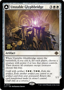 Puente de glifos inestable // Glifo errante de remolino de arena [Cartas de presentación de Las Cavernas Perdidas de Ixalan] -1