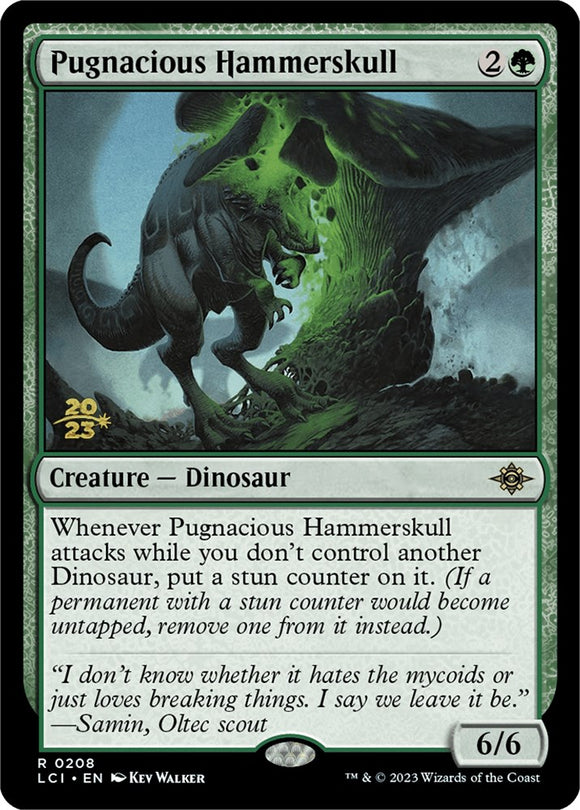 Pugnacious Hammerskull [Tarjetas de presentación de Las Cavernas Perdidas de Ixalan] 