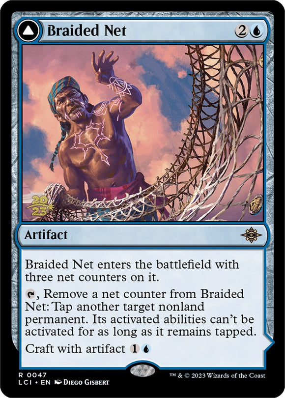 Red trenzada // Quipu trenzado [Tarjetas de prelanzamiento de Las Cavernas Perdidas de Ixalan] 