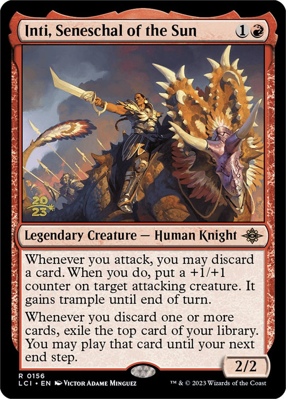 Inti, Senescal del Sol [Tarjetas de presentación de Las Cavernas Perdidas de Ixalan] 