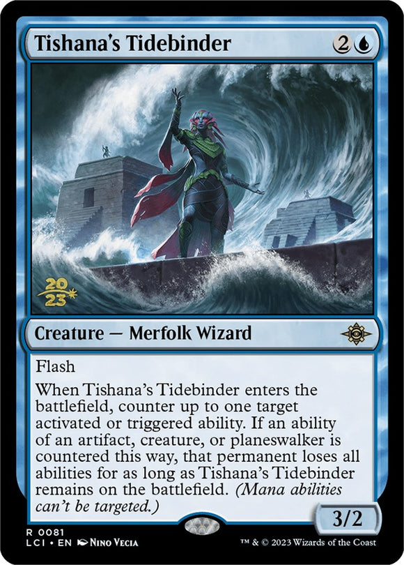 El ligador de mareas de Tishana [Tarjetas de presentación de Las Cavernas Perdidas de Ixalan] 