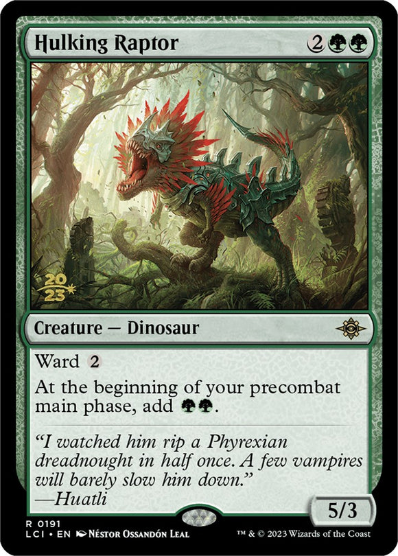 Raptor descomunal [Tarjetas de presentación de Las Cavernas Perdidas de Ixalan] 