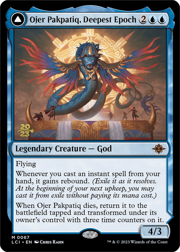 Ojer Pakpatiq, época más profunda // Templo del tiempo cíclico [Cartas de presentación de Las Cavernas Perdidas de Ixalan] 